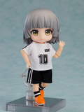 ねんどろいどどーる おようふくセット サッカーユニフォーム(ホワイト)(此商品不包含黏土人本體)※不設寄送《23年10月預定》