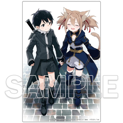 ソードアート・オンライン IF アクリルプレート Ver.高野小鹿×rin(亞加力立牌)※不設寄送《25年7月預定》 日版 全數$178 / ※不設寄送 / 25年5月2日