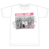 ゆるキャン△ SEASON3 カジュアルキャンプ Tシャツ※請選擇尺碼 ※不設寄送《24年8月預定》 日版(M碼) 全數$328 / ※不設寄送 / 24年6月28日