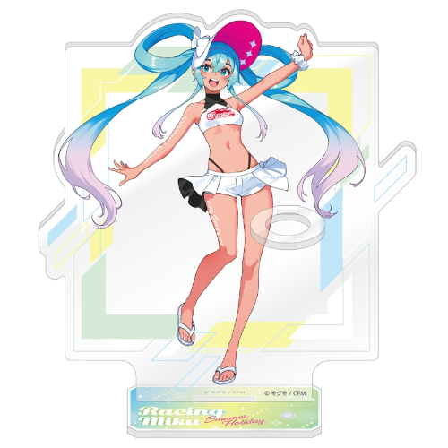 レーシングミク 2024 Summer Holiday Ver. アクリルペンスタンド(亞加力立牌)※不設寄送《25年1月預定》 日版 全數$138 / ※不設寄送 / 24年10月25日