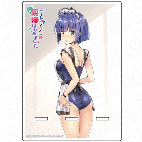 ニートくノ一となぜか同棲はじめました アクリルスマホスタンド 和泉緋那 スク水エプロンVer.(亞加力手機座)※不設寄送《25年6月預定》 日版 全數$128 / ※不設寄送 / 25年4月18日