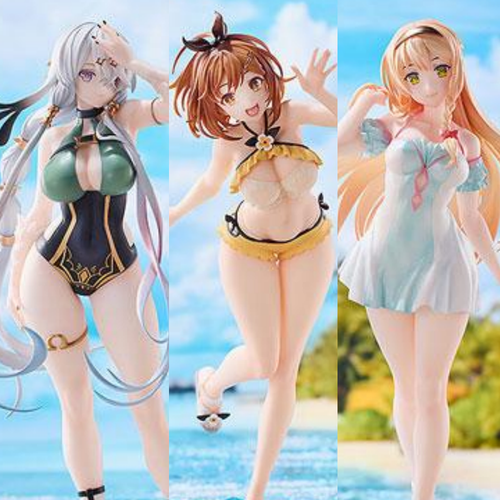 ライザのアトリエ ～常闇の女王と秘密の隠れ家～ ライザ＆クラウディア＆リラ 水着Ver セット ※連特典《25年9月預定》 行版 全數$2858 / *免運費   店取pt:40 / 25年6月16日