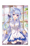 あめとゆき B2タペストリー 和メイドキツネさん(掛布)※不設寄送《25年4月預定》 日版 全數$398 / ※不設寄送 / 25年4月7日