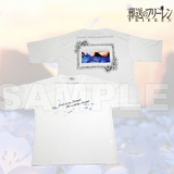 葬送のフリーレン AMICIS 蒼月草Tシャツ ホワイト Sサイズ※請選擇尺碼 ※不設寄送《25年8月預定》 日版(S碼) 全數$598 / ※不設寄送 / 25年4月14日