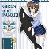 ガールズ&パンツァー 戦車道大作戦! アクリルスタンド 西住まほ/マリンフェス(亞加力立牌)※不設寄送《25年3月預定》 日版 全數$158 / ※不設寄送 / 25年1月10日