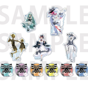 ピアプロキャラクターズ 初音ミクシンフォニーコラボカフェ After Party in Yokohama オーロラステッカーセット(11枚入り)(貼紙)(全套11個入)※不設寄送《25年5月預定》 日版 全數$268 / ※不設寄送 / 25年3月14日
