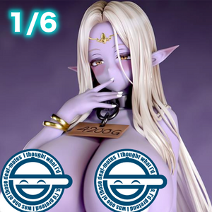 【18+】肉感少女 異世界の奴◯市 出品番号02 紫肌ダークエルフ 1/6《25年8月預定》
