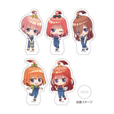 アクリルぷちスタンド 五等分の花嫁∽ 02 らいはコーデVer.(ミニキャライラスト)(亞加力立牌)(全套5個入)※不設寄送《24年11月預定》 日版 全數$298 / ※不設寄送 / 24年9月16日