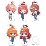 アクリルぷちスタンド 五等分の花嫁∽ 02 らいはコーデVer.(ミニキャライラスト)(亞加力立牌)(全套5個入)※不設寄送《24年11月預定》 日版 全數$298 / ※不設寄送 / 24年9月16日