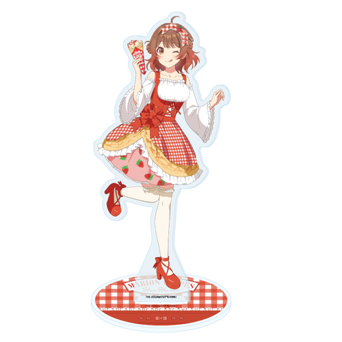 アクリルスタンド 学園アイドルマスター 35 花海佑芽 クレープ風ドレスVer.(描き下ろしイラスト)(亞加力立牌)※不設寄送《25年6月預定》 日版 全數$128 / ※不設寄送 / 25年4月21日
