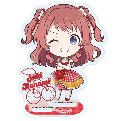 アクリルスタンドプレート 学園アイドルマスター 01 花海咲季 クレープ風ドレスVer.(ミニキャライラスト)(亞加力立牌)※不設寄送《25年6月預定》 日版 全數$128 / ※不設寄送 / 25年4月21日
