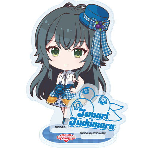 アクリルスタンドプレート 学園アイドルマスター 02 月村手毬 クレープ風ドレスVer.(ミニキャライラスト)(亞加力立牌)※不設寄送《25年6月預定》 日版 全數$128 / ※不設寄送 / 25年4月21日