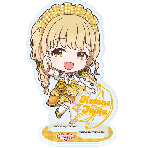 アクリルスタンドプレート 学園アイドルマスター 03 藤田ことね クレープ風ドレスVer.(ミニキャライラスト)(亞加力立牌)※不設寄送《25年6月預定》 日版 全數$128 / ※不設寄送 / 25年4月21日