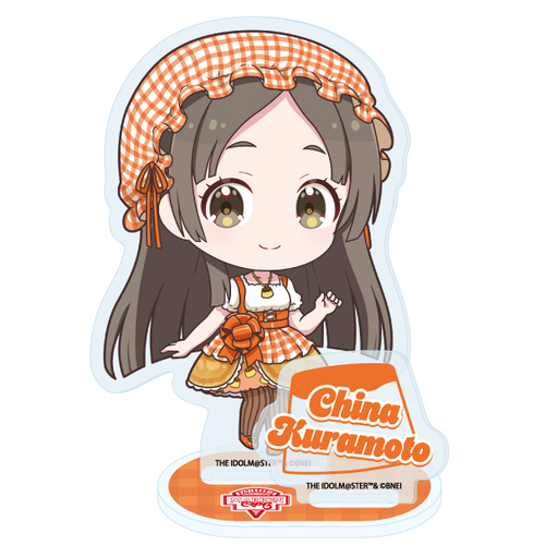 アクリルスタンドプレート 学園アイドルマスター 06 倉本千奈 クレープ風ドレスVer.(ミニキャライラスト)(亞加力立牌)※不設寄送《25年6月預定》 日版 全數$128 / ※不設寄送 / 25年4月21日