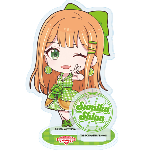 アクリルスタンドプレート 学園アイドルマスター 07 紫雲清夏 クレープ風ドレスVer.(ミニキャライラスト)(亞加力立牌)※不設寄送《25年6月預定》 日版 全數$128 / ※不設寄送 / 25年4月21日