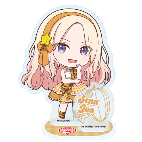 アクリルスタンドプレート 学園アイドルマスター 09 十王星南 クレープ風ドレスVer.(ミニキャライラスト)(亞加力立牌)※不設寄送《25年6月預定》 日版 全數$128 / ※不設寄送 / 25年4月21日