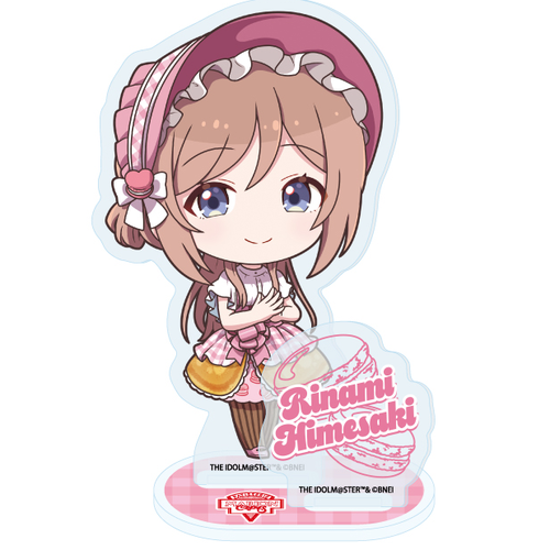 アクリルスタンドプレート 学園アイドルマスター 11 姫崎莉波 クレープ風ドレスVer.(ミニキャライラスト)(亞加力立牌)※不設寄送《25年6月預定》 日版 全數$128 / ※不設寄送 / 25年4月21日