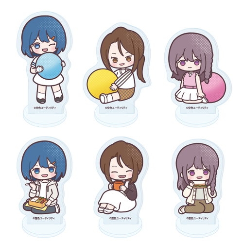 アクリルぷちスタンド 空色ユーティリティ 02 POP Artイラスト(亞加力立牌)(全套6個入)※不設寄送《25年6月預定》 日版 全數$368 / ※不設寄送 / 25年4月21日