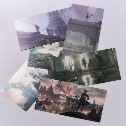 NieR Series ラージポストカードセット(Postcard)※不設寄送《25年6月預定》 日版 全數$158 / ※不設寄送 / 25年3月31日