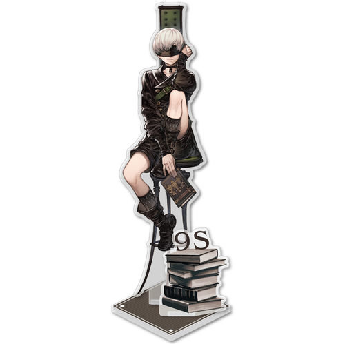 NieR:Automata アクリルスタンド 9Sと書物(亞加力立牌)※不設寄送《25年6月預定》 日版 全數$138 / ※不設寄送 / 25年5月12日