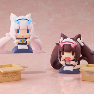 ネコぱら ショコラ＆バニラ デフォルメフィギュア※不設寄送《25年12月預定》 行版 全數$398 / ※不設寄送 / 25年4月18日