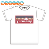 ゆるキャン△ ふじさんロゴ Tシャツ 千明※請選擇尺碼 ※不設寄送《22年11月預定》