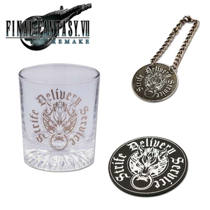 FINAL FANTASY VII ADVENT CHILDREN Glass & Coaster Set※不設寄送《21年8月預定》