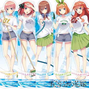 五等分の花嫁∬ 立体アクリルスタンド 5種(亞加力立牌)※請選擇款式 ※不設寄送《21年7月預定》