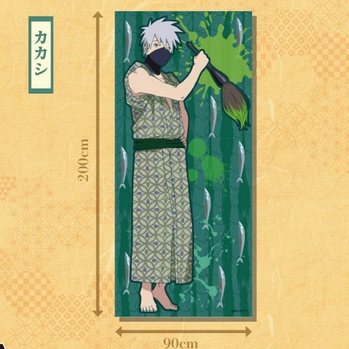 NARUTO-ナルト- 疾風伝 ビゲストタオル カカシ(沙灘巾)※不設寄送《21年7月預定》