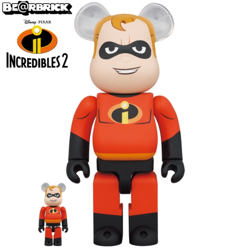 BE@RBRICK Mr.INCREDIBLE 100％ & 400％《22年7月預定》